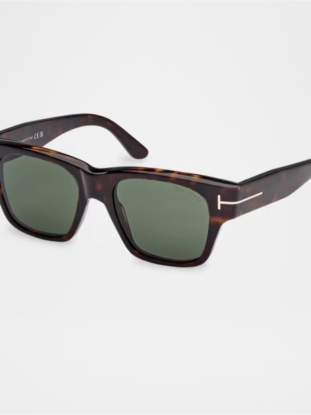 NEW- TOM FORD
Men's Caine-02 Acetate Square Sunglasses